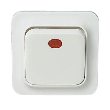 Tryckknapp Schneider Electric Trend Med Glimlampa