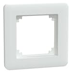 Ram 1-fack Schneider Electric Exxact Primo för Lodrät/Vågrät Montering Vit 10-pack