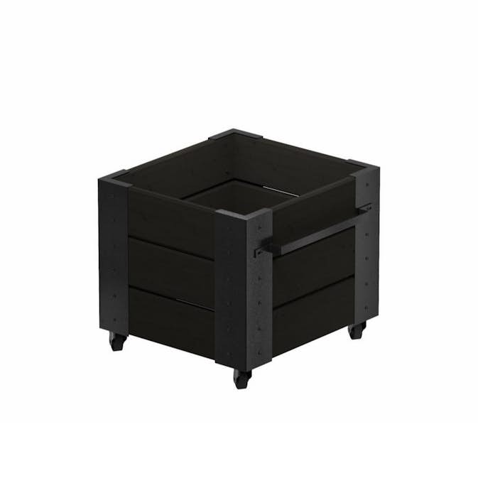 Blomlåda PLUS Cubic 46x50x45 cm Svart