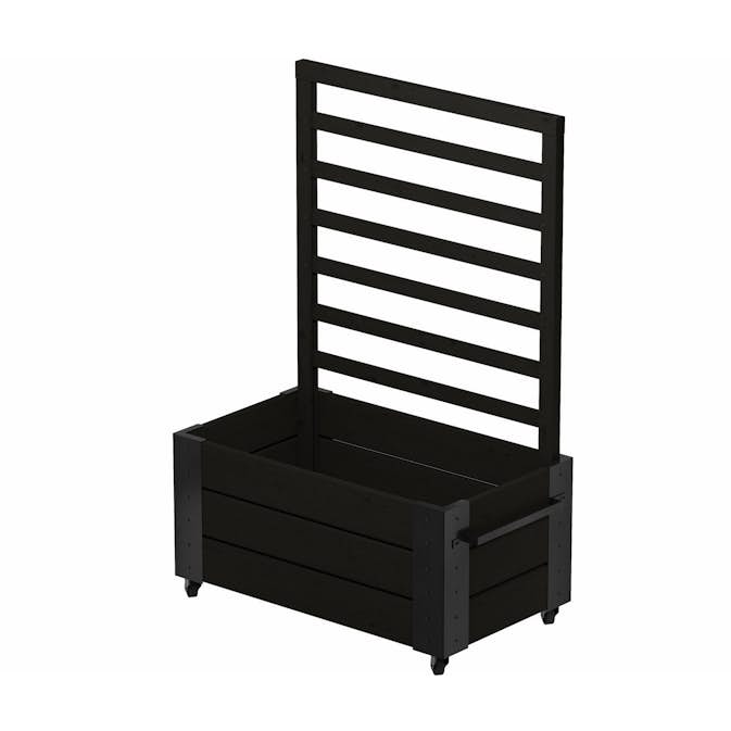 Blomlåda Cubic Med Spaljé