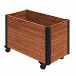 Planteringslåda PLUS Cubic Living med Hjul