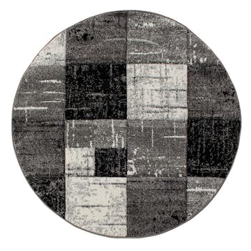 Friezematta KM Carpets London Square Rund