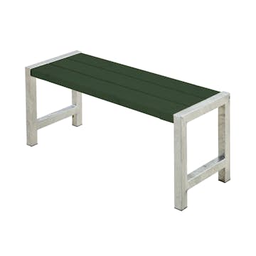 Trädgårdsbänk PLUS Café 127 cm Grön