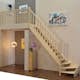 Lofttrappa Byggera Prima L-form