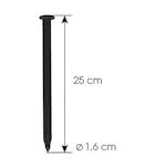 Ankarspik Jabo GardenEdge Plast 1,6x25 cm