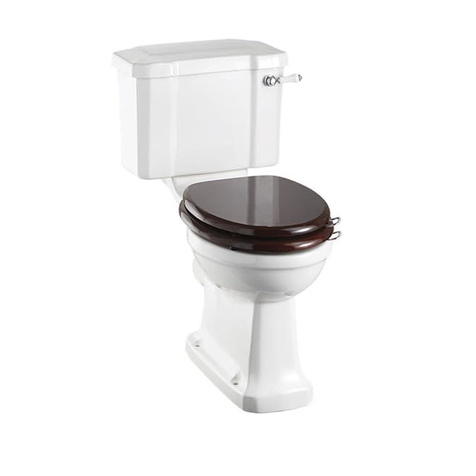 Toalettstol Burlington P12 Förhöjd 440 mm Med Mjukstängande Sits