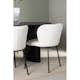 Matstol Venture Home Edina Vit Stol i Boucle 2 st