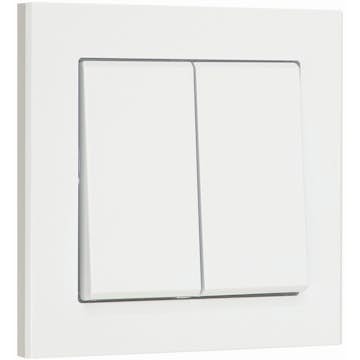 Strömbrytare Malmbergs Optima D-Tryck Skruvlös