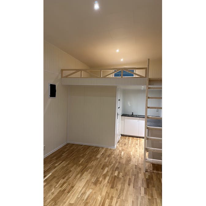 Nyckelfärdigt Attefallshus Attefallsbostaden Siri 30 m2 (40 m2 ink loft)