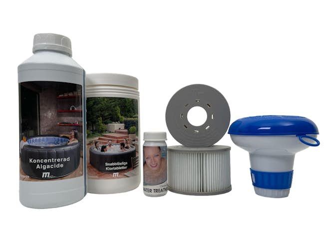 Startpaket Mspa Poolkemi för Spabad & Pool med Klor