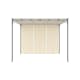 Paviljong vidaXL Draperier 3x3m
