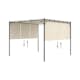 Paviljong vidaXL Draperier 3x3m