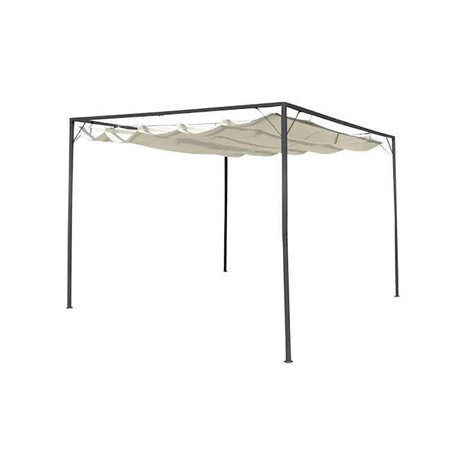 Paviljong vidaXL Infällbart Tak 3x3m