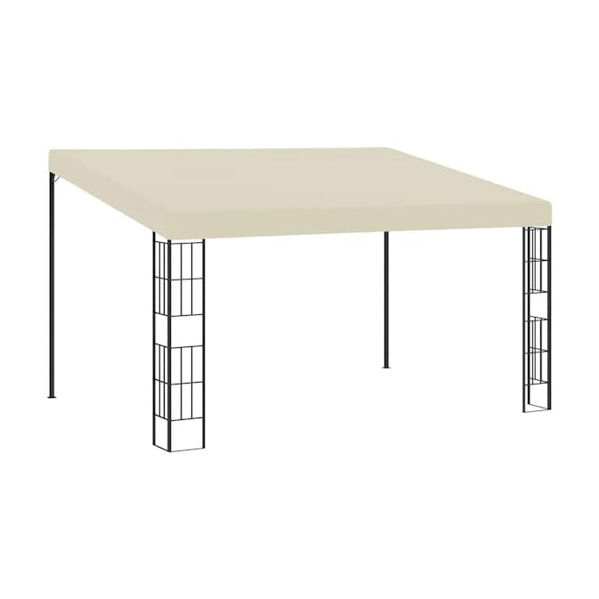 Paviljong vidaXL Väggmonterad Rut 3x4m