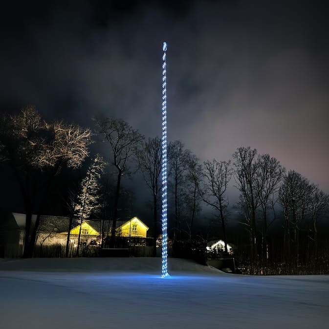 Flaggstångsslinga Formenta Glimma