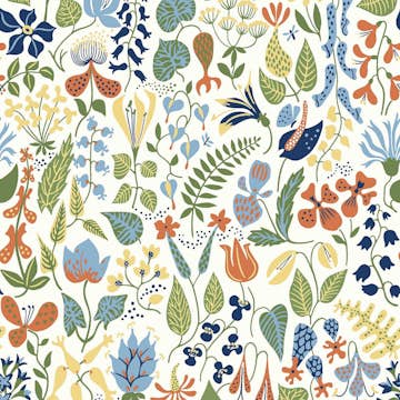 Tapet Boråstapeter Stig Lindberg Herbarium 1978