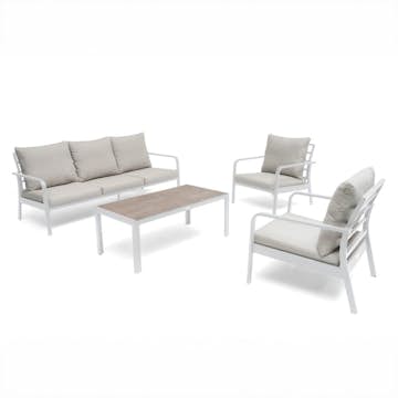 Soffgrupp Hillerstorp Hånger Vit/Grå