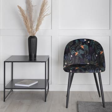 Matstol Venture Home Velvet Blommönstrad
