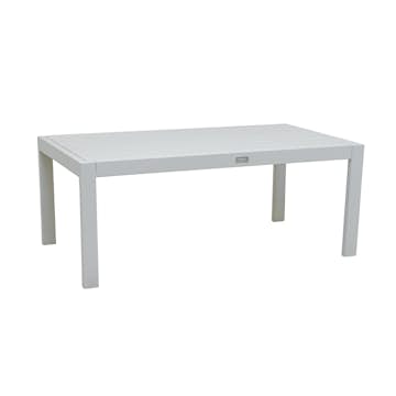 Loungebord Utomhus Eden Wood Ransvik Greige 77x138x55 cm Svensk Norrlandsfuru FSC