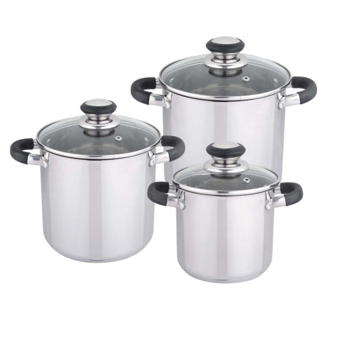 Kastrullset Smart Living 3-delar