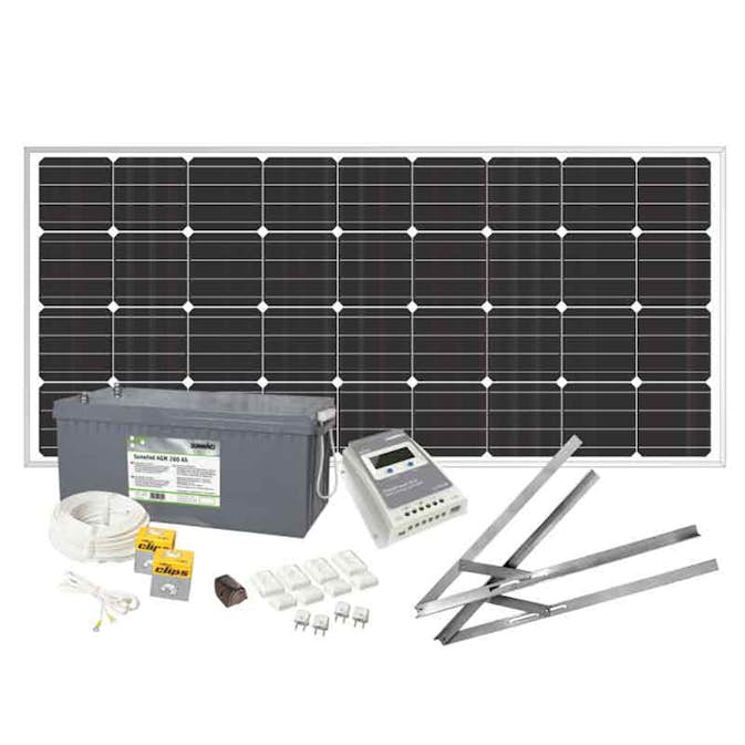 Solcellspaket Sunwind 170W Basic