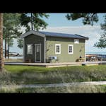 Attefallare Trähuset Paulina med Loft 30 kvm