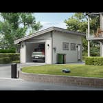 Garage Trähuset Pulpet 30 kvm