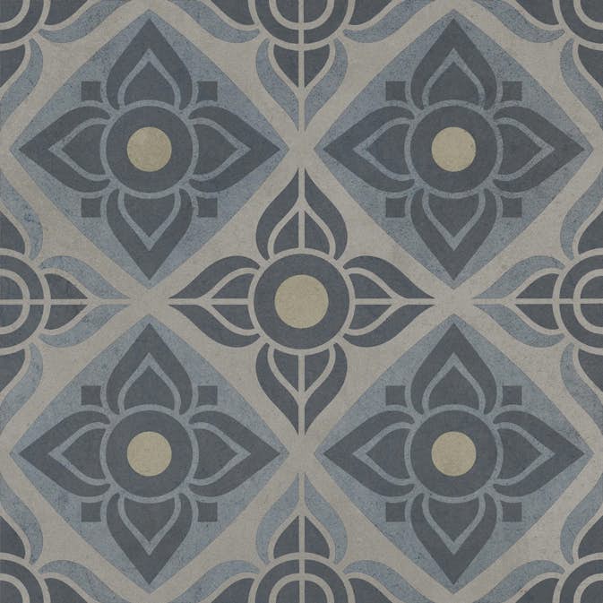 Utomhusklinker Select Decor Blue Matt 60×60 30mm