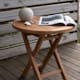 Loungebord Venture Home Kenya Runt Cafébord i Teak
