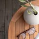 Loungebord Venture Home Kenya Runt Cafébord i Teak