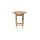 Loungebord Venture Home Kenya Runt Cafébord i Teak