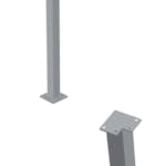 Stålstolpe PLUS Hörn 45x45 Varmgalvaniserad