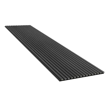 Akustikpanel Evella VN40 svart 2400 x 600 mm