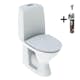 Toalettstol Ifö Spira 6260 Rimfree med WC-Lim