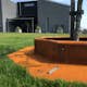 Planteringsring Design Björn Lidbrandt Torp Corten Oktagon