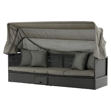 Solsäng Venture Home Nynno med Tak och Ställbar Liggdel