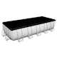 Poolpaket Bestway Power Steel 6,4 x 2,74 m Stålramspool Ovanmark med Filterpump