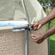 Solskydd Bestway Flowclear För Ovanmarkpooler Canopy