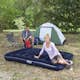 Uppblåsbar Madrass Bestway Pavillo Airbed Queen Med Inbyggd Fotpump