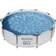 Stålramspool Bestway Steel Pro Max Ø3m Ovanmarkspool Grå