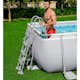 Poolpaket Bestway Power Steel 4,9 x 2,4 m Stålramspool Ovanmark med Filterpump