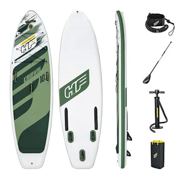 SUP-bräda Bestway Kahawai Grön med Justerbar Paddel