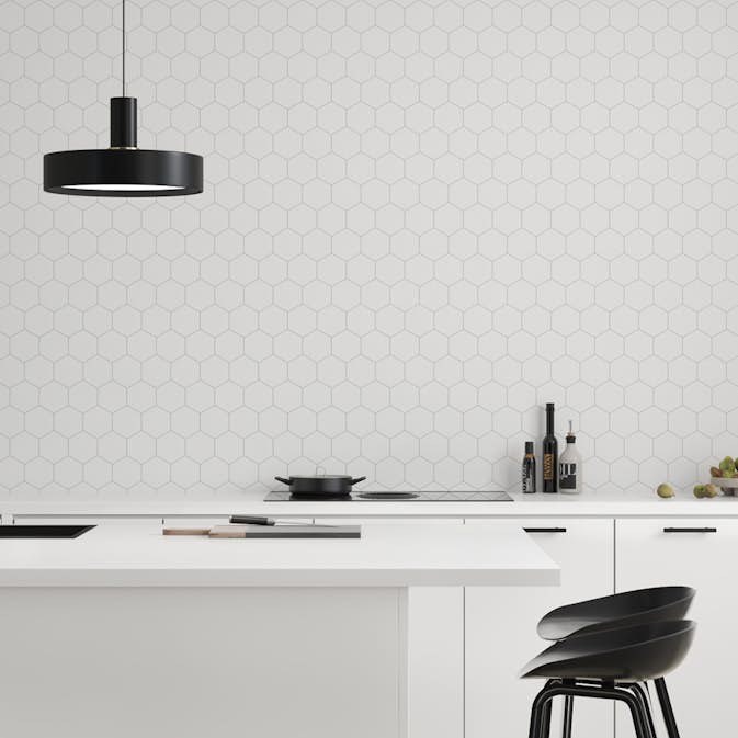 Stänkskyddsskiva Fibo 2094-M71 S White 10x620x2400 mm