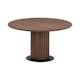 Soffbord In Living Noira Ø72 cm Brun