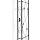 Rosenbåge Hortus Svart Metall Trädgårdsportal för Klätterväxter