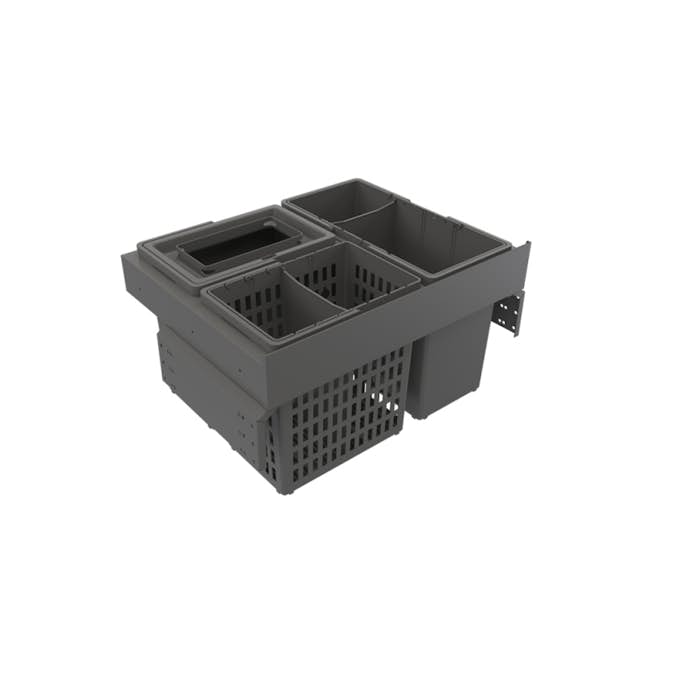 Källsorteringskärhållare Beslag Design Select Side 600 Eco