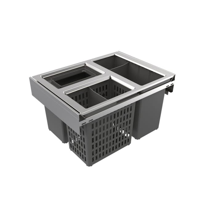 Källsorteringskärhållare Beslag Design Hide 600 Eco