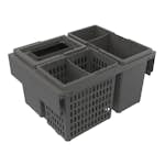 Källsorteringskärhållare Beslag Design Trend 600 Eco