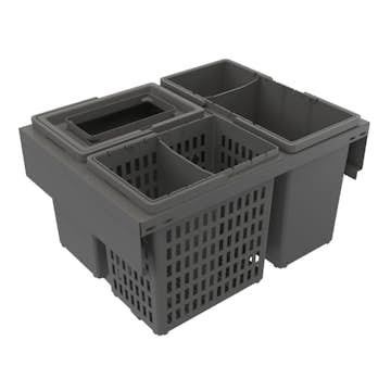 Källsorteringskärhållare Beslag Design Trend 600 Eco