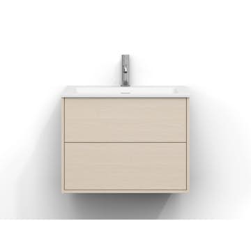 Tvättställsskåp Svedbergs Epos 60x45 med 2 Lådor